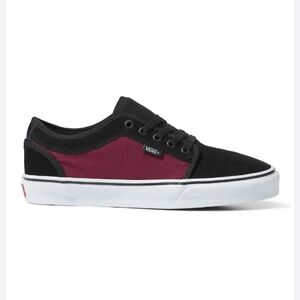 New Vans 10.5 US Men's Skate Chukka Low Shoes Port Black PopCush Skateboarding